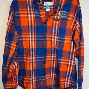 Columbia Gators flannel shirt